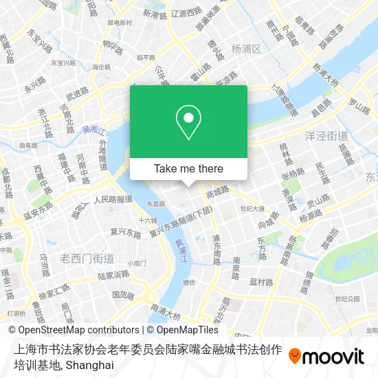 上海市书法家协会老年委员会陆家嘴金融城书法创作培训基地 map