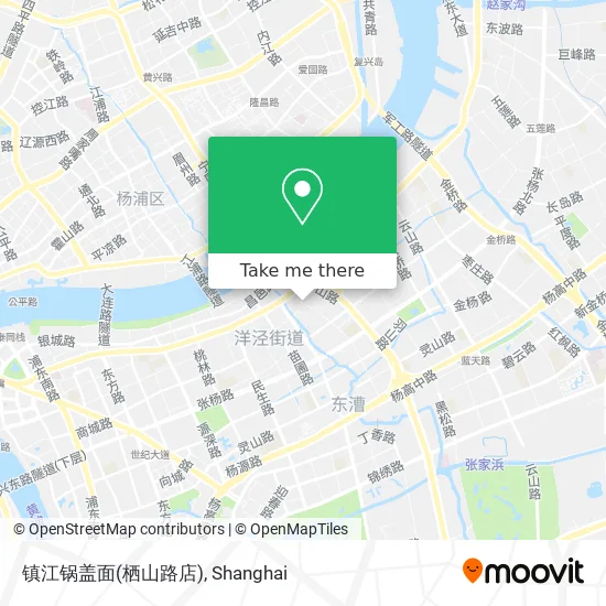 镇江锅盖面(栖山路店) map