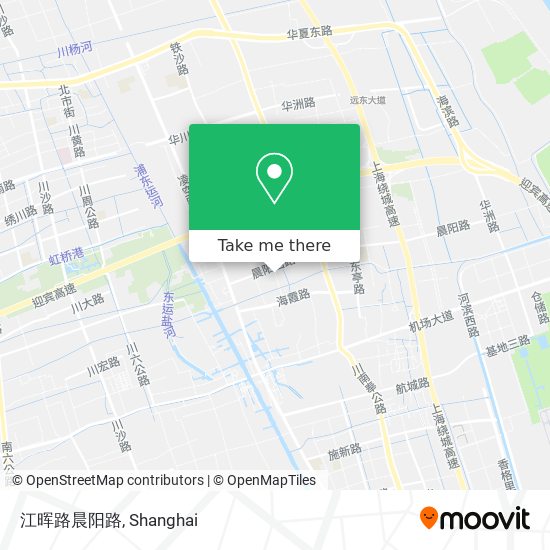 江晖路晨阳路 map