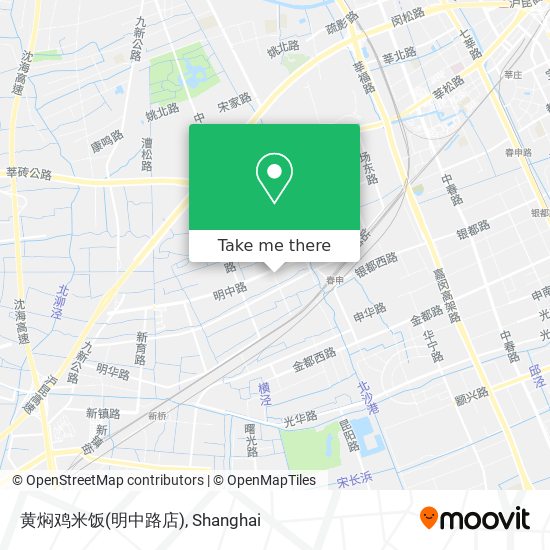 黄焖鸡米饭(明中路店) map