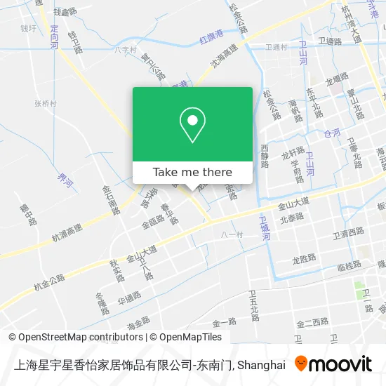 上海星宇星香怡家居饰品有限公司-东南门 map