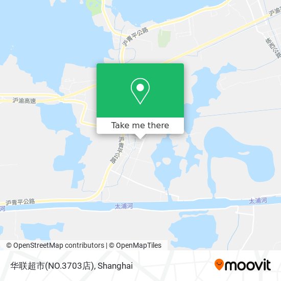 华联超市(NO.3703店) map