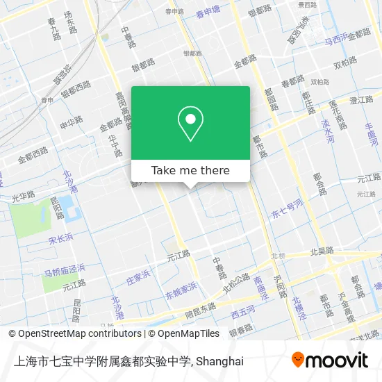 上海市七宝中学附属鑫都实验中学 map