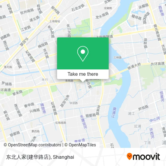 东北人家(建华路店) map