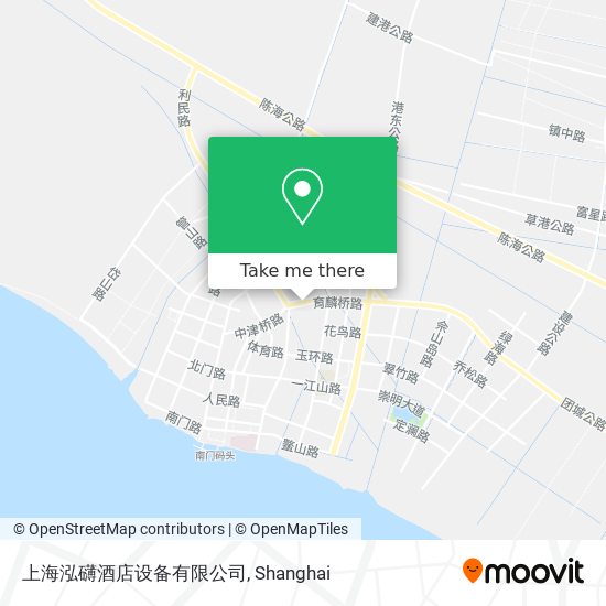 上海泓礴酒店设备有限公司 map