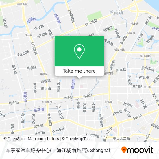 车享家汽车服务中心(上海江杨南路店) map