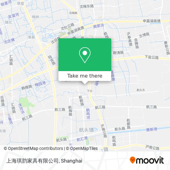 上海琪韵家具有限公司 map