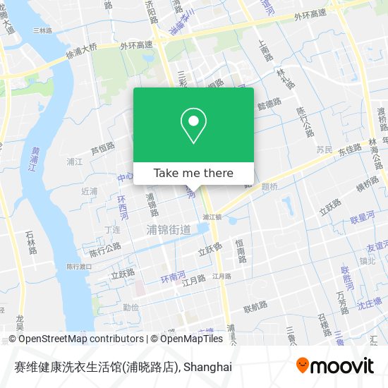 赛维健康洗衣生活馆(浦晓路店) map