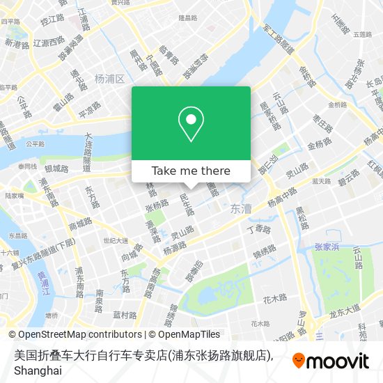 美国折叠车大行自行车专卖店(浦东张扬路旗舰店) map
