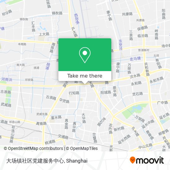 大场镇社区党建服务中心 map