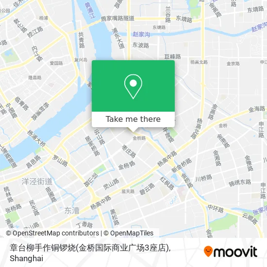 章台柳手作铜锣烧(金桥国际商业广场3座店) map