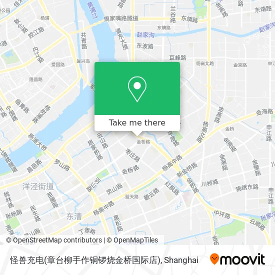 怪兽充电(章台柳手作铜锣烧金桥国际店) map