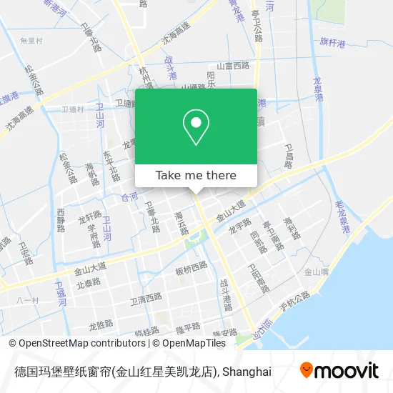 德国玛堡壁纸窗帘(金山红星美凯龙店) map