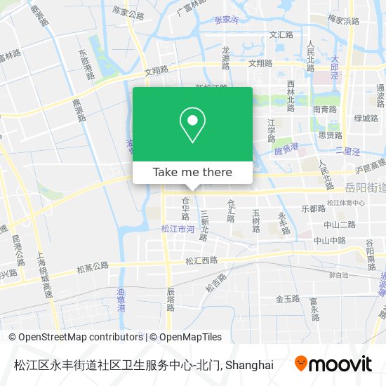 松江区永丰街道社区卫生服务中心-北门 map