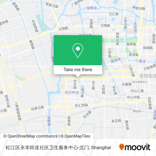 松江区永丰街道社区卫生服务中心-北门 map