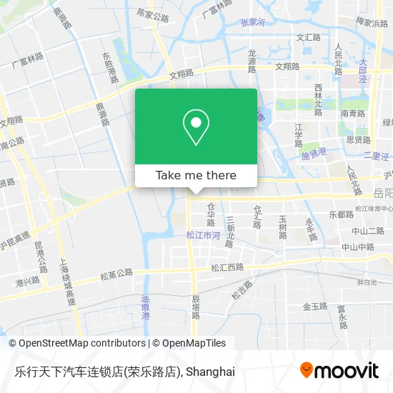 乐行天下汽车连锁店(荣乐路店) map