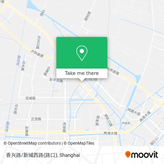 香兴路/新城西路(路口) map