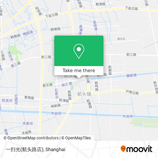 一扫光(航头路店) map