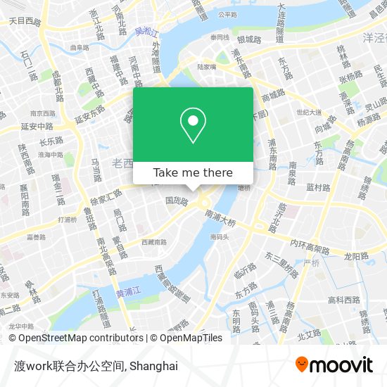 渡work联合办公空间 map