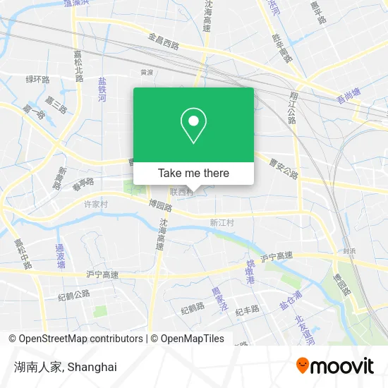 湖南人家 map