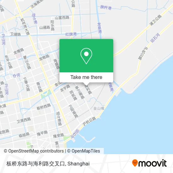 板桥东路与海利路交叉口 map