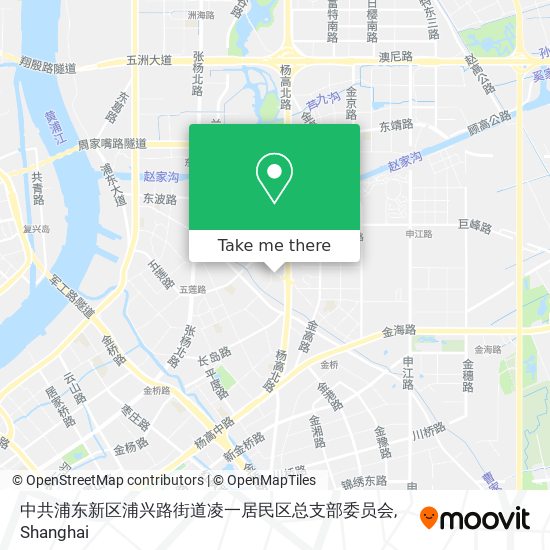 中共浦东新区浦兴路街道凌一居民区总支部委员会 map