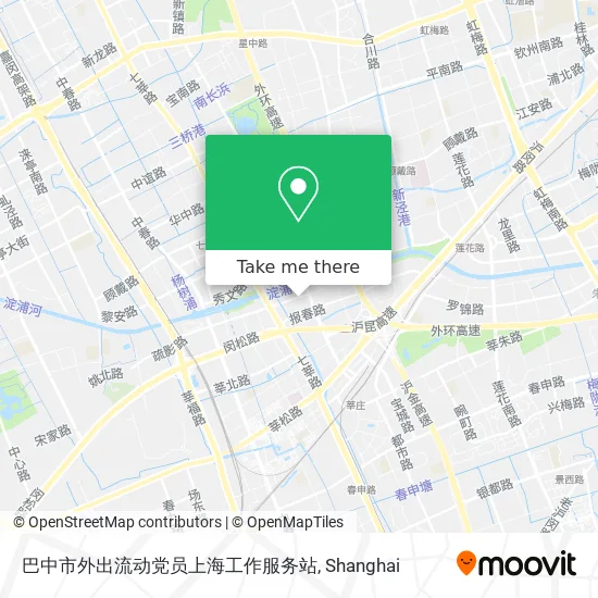 巴中市外出流动党员上海工作服务站 map