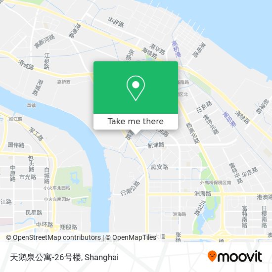天鹅泉公寓-26号楼 map