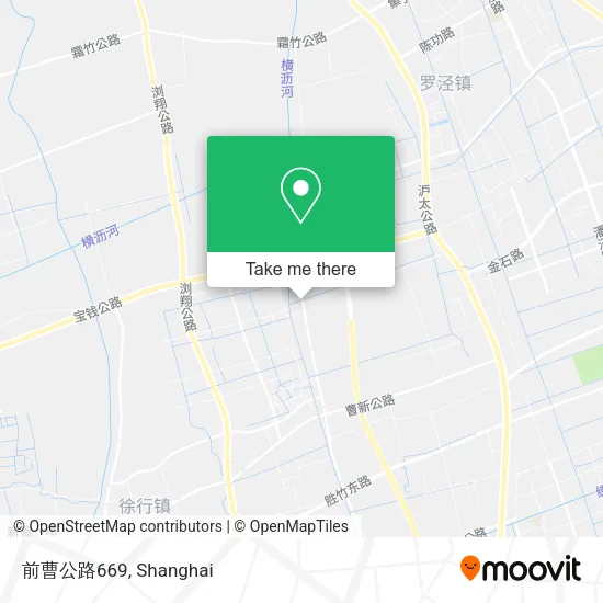 前曹公路669 map