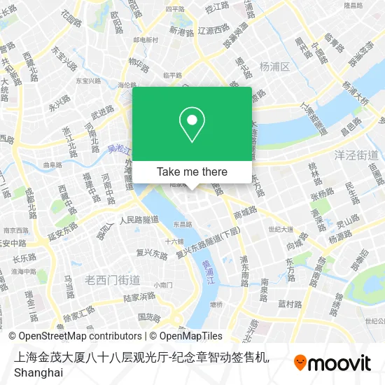 上海金茂大厦八十八层观光厅-纪念章智动签售机 map