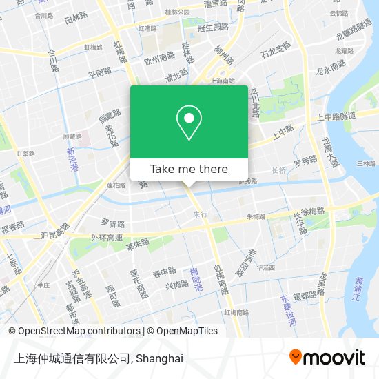 上海仲城通信有限公司 map