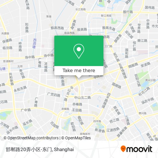 邯郸路20弄小区-东门 map