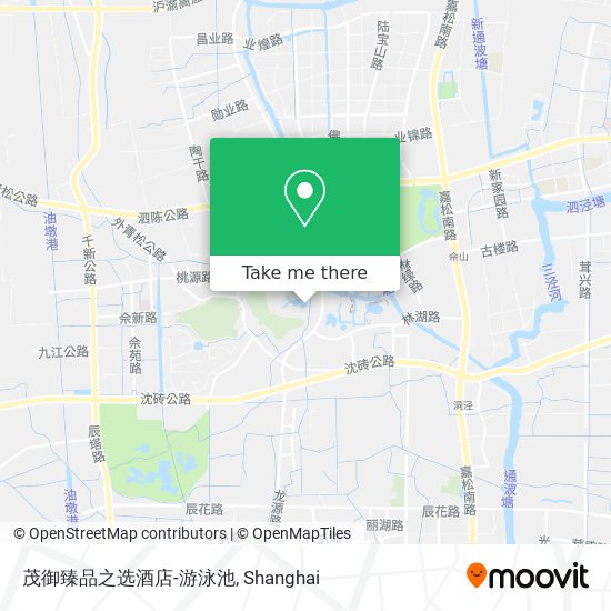 茂御臻品之选酒店-游泳池 map