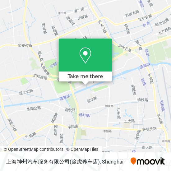 上海神州汽车服务有限公司(途虎养车店) map