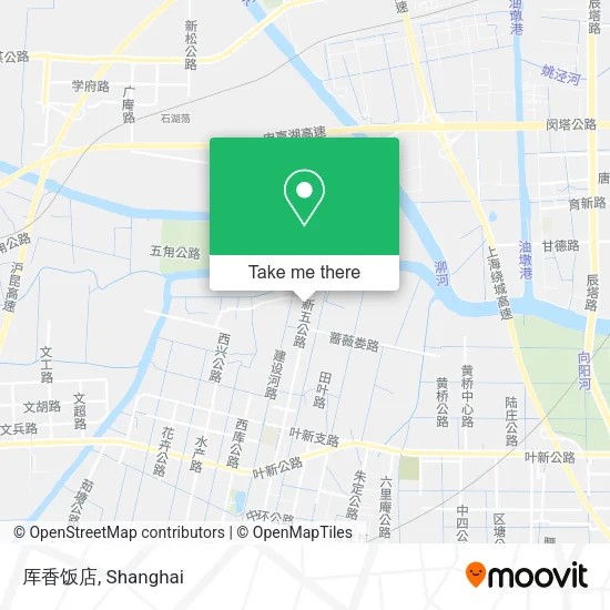 厍香饭店 map
