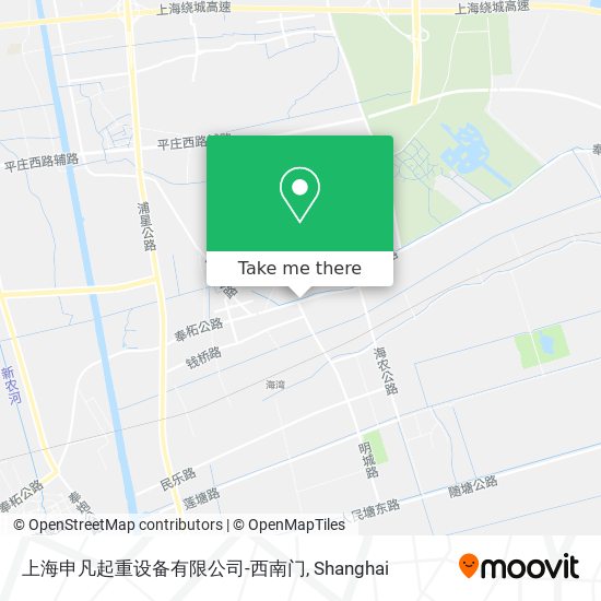 上海申凡起重设备有限公司-西南门 map