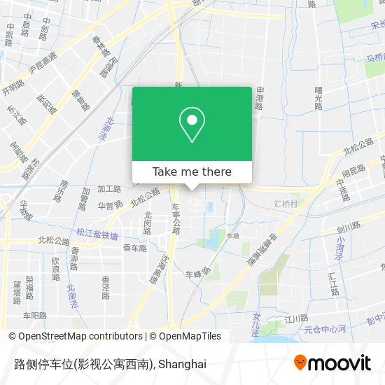 路侧停车位(影视公寓西南) map