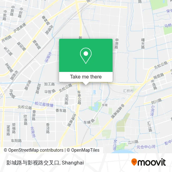 影城路与影视路交叉口 map