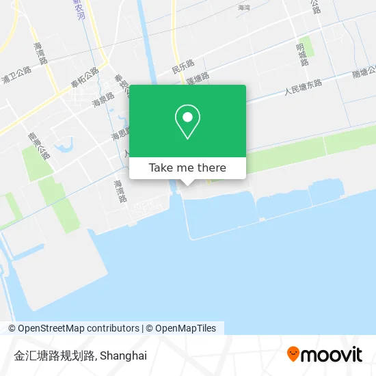 金汇塘路规划路 map