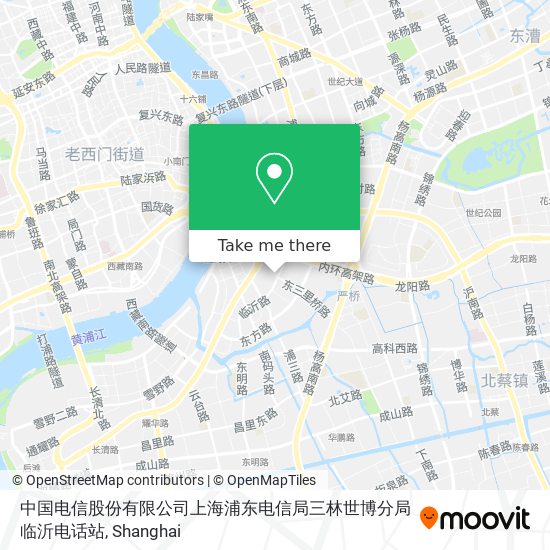 中国电信股份有限公司上海浦东电信局三林世博分局临沂电话站 map