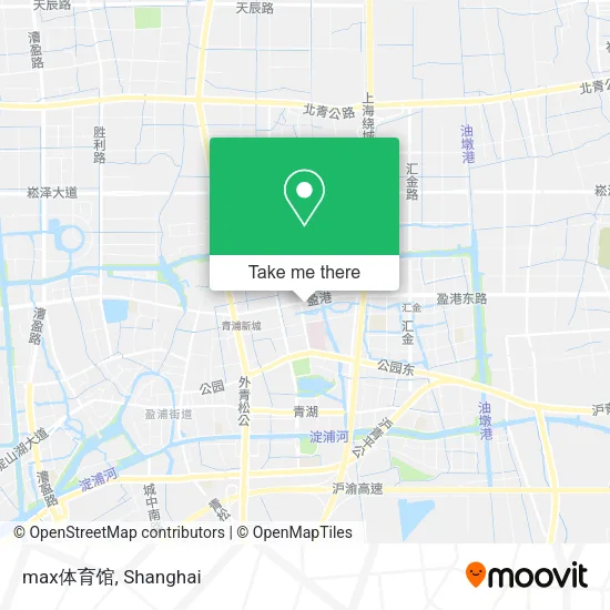 max体育馆 map