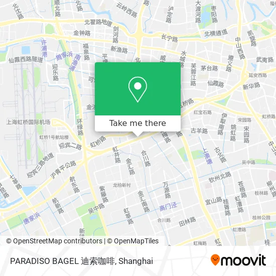 PARADISO BAGEL 迪索咖啡 map