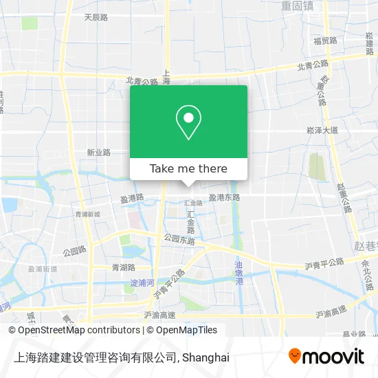 上海踏建建设管理咨询有限公司 map