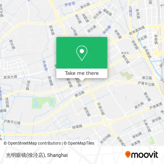 光明眼镜(徐泾店) map