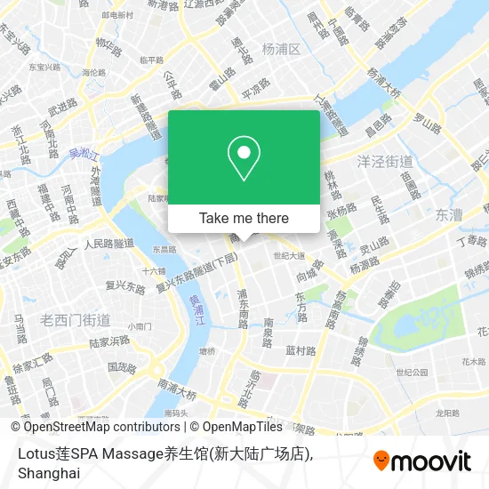 Lotus莲SPA Massage养生馆(新大陆广场店) map