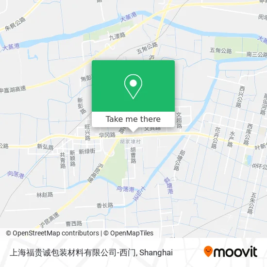 上海福贵诚包装材料有限公司-西门 map