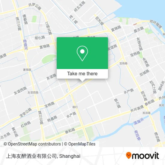 上海友醉酒业有限公司 map