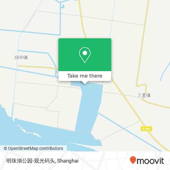 明珠湖公园-观光码头 map