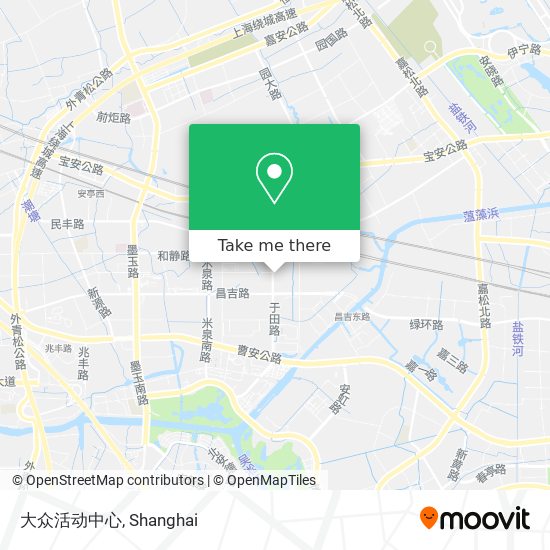 大众活动中心 map