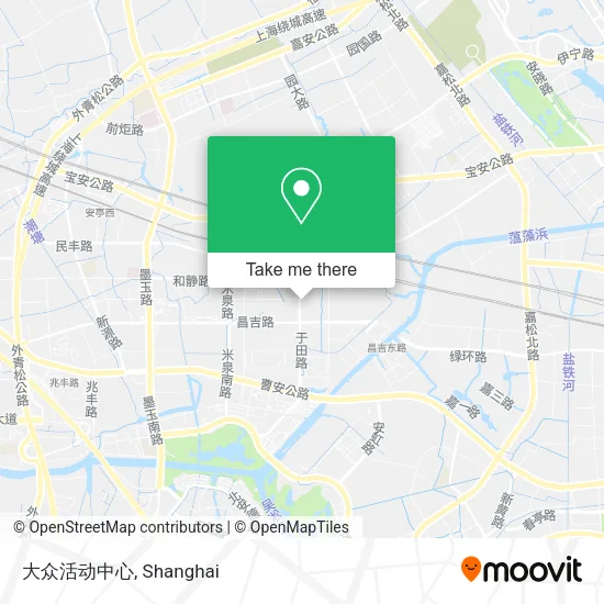 大众活动中心 map